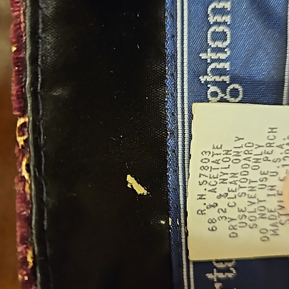 NORTON MCNAUGHTON BLAZER PETITES 6 GOLD BLACK BUTTONS VINTAGE - Picture 8 of 8